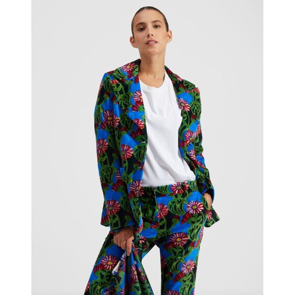 La DoubleJ 24/7 Velvet Floral Jacket Size M - Picture 3 of 12